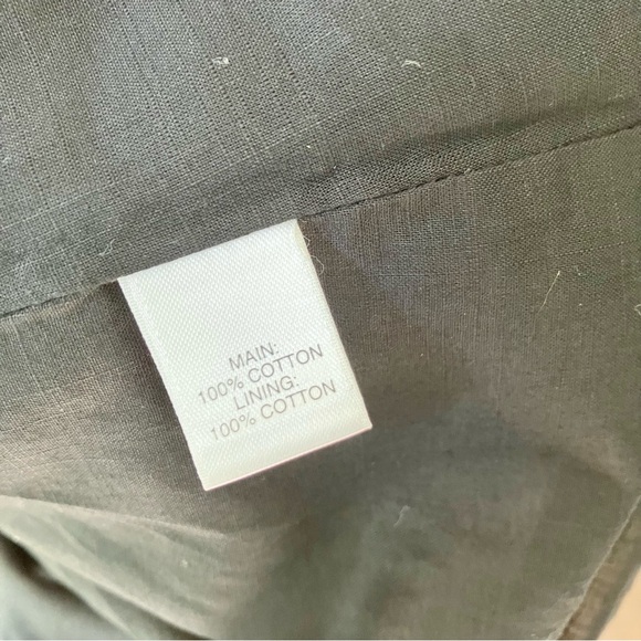 St John Black Cotton Caviar Sharkbite Hem Midi Skirt - Picture 7 of 7